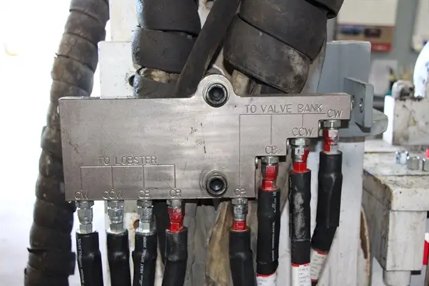 Lobster KH mounted on a Highlands Airtrack